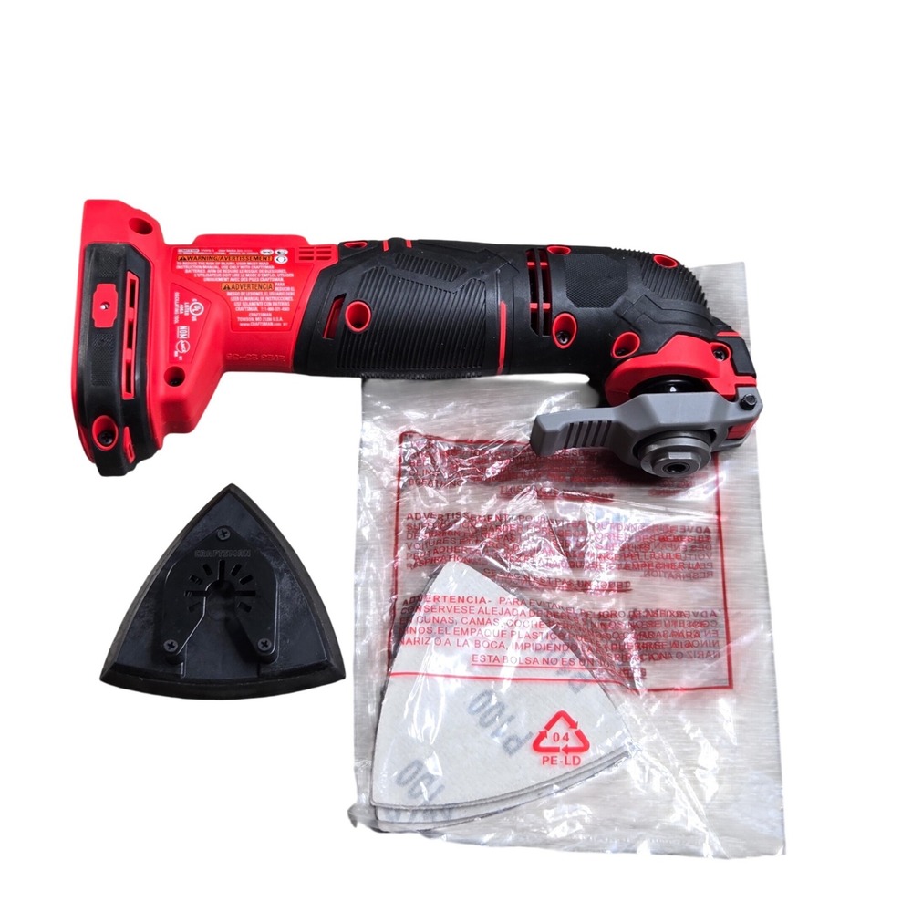 Craftsman‎ CMCE500 20V Oscillating Multi-Tool Only Sanding Pad Tested